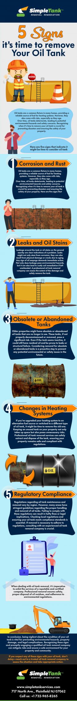 Efficient Oil Tank Removal in New Jersey with Simple Tank Services