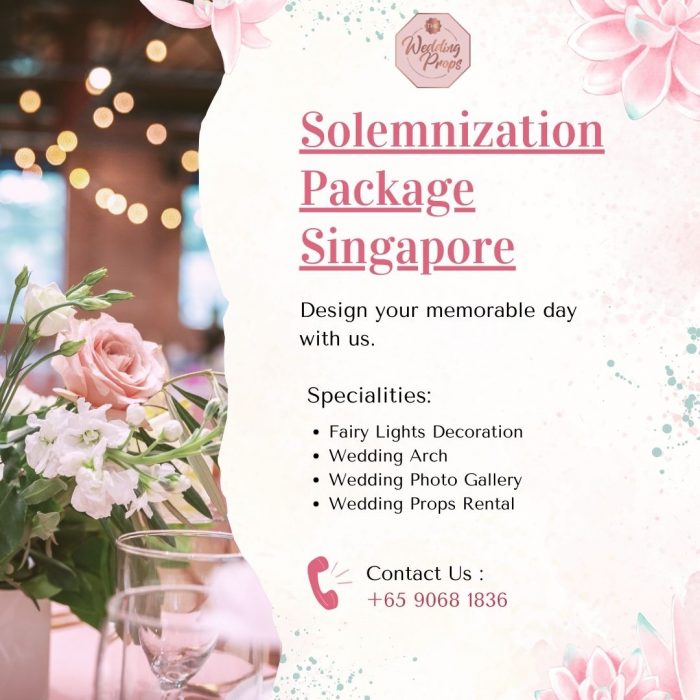 Solemnization Packages that Transform Dreams into Reality