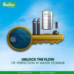 Elevate Your Water Storage Experience With Sun Stellar’s Premium SS Tanks