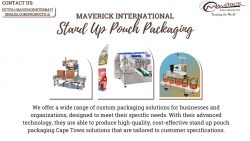 Stand Up Pouch Packaging In Cape Town