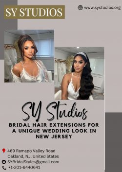 SY Studios – Bridal Hair Extensions for a Unique Wedding Look in New Jersey