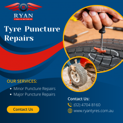 Tyre Puncture Repairs in Penrith: Ryan Tyres & Batteries