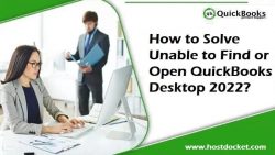 Unable to Find or Open QuickBooks Desktop 2022 after Installation