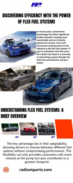 Discovering Efficiency with the Power of Flex Fuel Systems