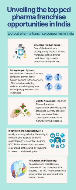 Unveiling the top pcd pharma franchise opportunities in India