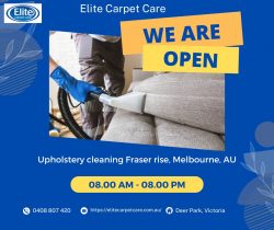 Upholstery cleaning Fraser rise