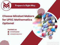 Choose Mindset Makers for UPSC Mathematics Optional