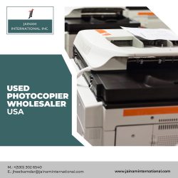 Jainam International Inc.: Leading Used Photocopier Wholesaler USA