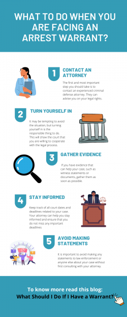 What to Do When You Are Facing an Arrest Warrant?