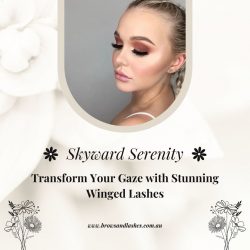 Skyward Serenity: Transform Your Gaze with Stunning Winged Lashes
