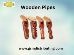 Exquisite Wooden Pipes at GSM Distributing