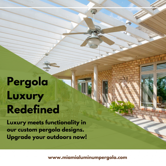 Aluminum Pergola