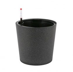 5ps sand blast round flower pot