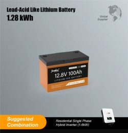 Lead-Acid Like Lithium Battery 1.28/2.56 kWh