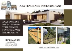 AAA Fence And Deck Company | Raleigh, NC | Nearby