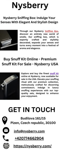Premium Snuff Kits For Sale – Authentic Nysberry Products In The USA