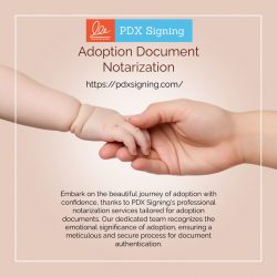Adoption Document Notarization