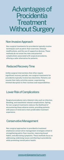 Advantages of Procidentia Treatment Without Surgery