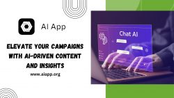aiapp.org – Elevate Your Campaigns with AI-driven Content and Insights