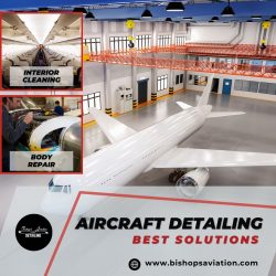 Premium Aircraft Detailing Services by Bishops Aviation