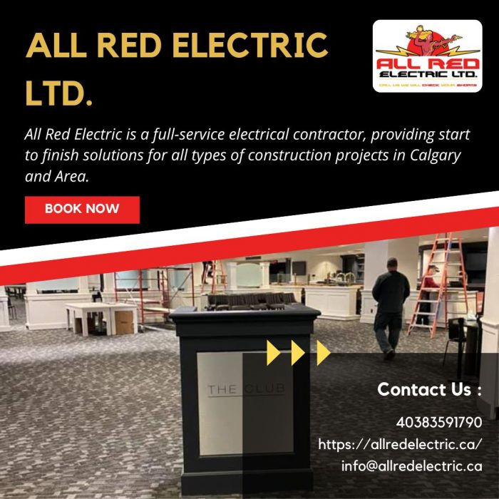 Residential Electrician Calgary: All Red Electric Ltd. Offers Expert Solutions