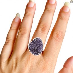 Amethyst Druzy Ring: The All Purpose Stone