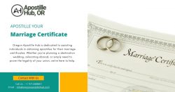 Apostille on your marriage certificate