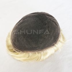 Comfortable and breathable full lace toupee
