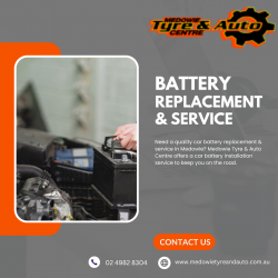 Battery Replacement & Service: Medowie Tyre & Auto Centre