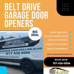 Belt Drive Garage Door Openers : Garage Door Pro Long Island