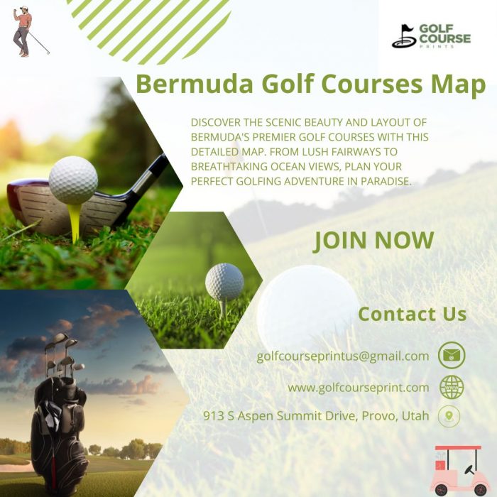 Bermuda Golf Courses Map - Social Social Social | Social Social Social