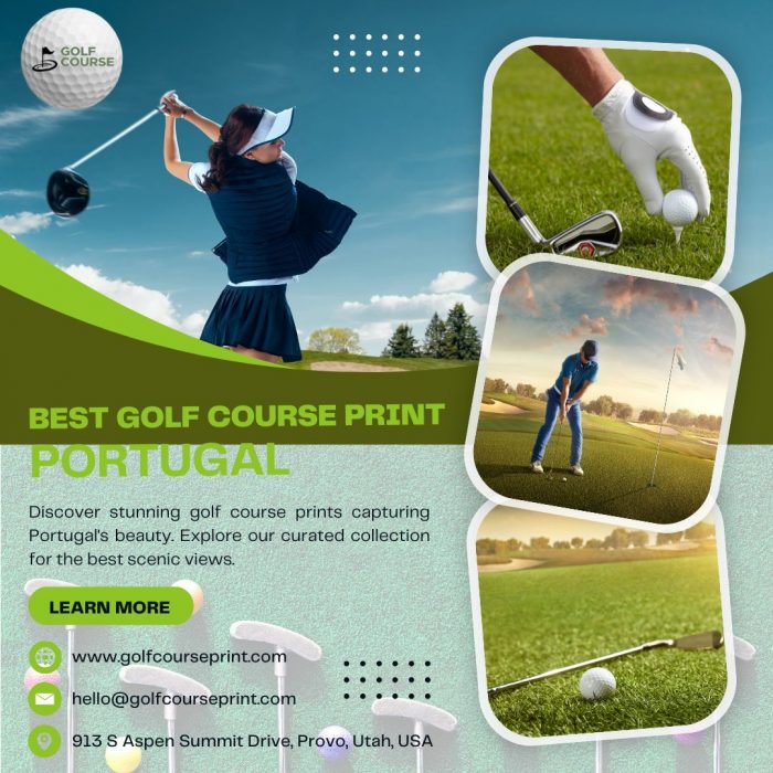 Best Golf Course Print Portugal