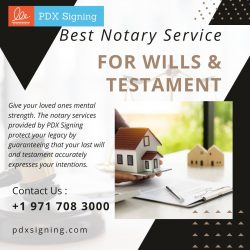 Best notary services for wills and testament