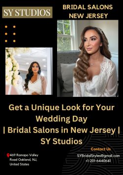 Get A Unique Look For Your Wedding Day | Bridal Salons In New Jersey | SY Studios