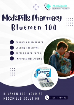 Bluemen 100: A Safe and Effective Solution for Erectile Dysfunction