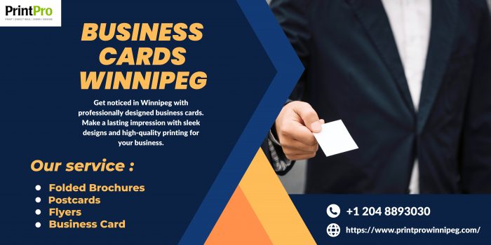 Expertly Crafted Business Cards in Winnipeg: Elevate Your Brand Identity
