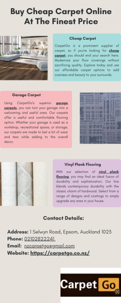 Buy Cheap Carpet Online At The Finest Price