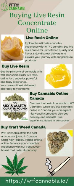 Conveniently Purchase Cannabis Online in Canada with WTF Cannabis