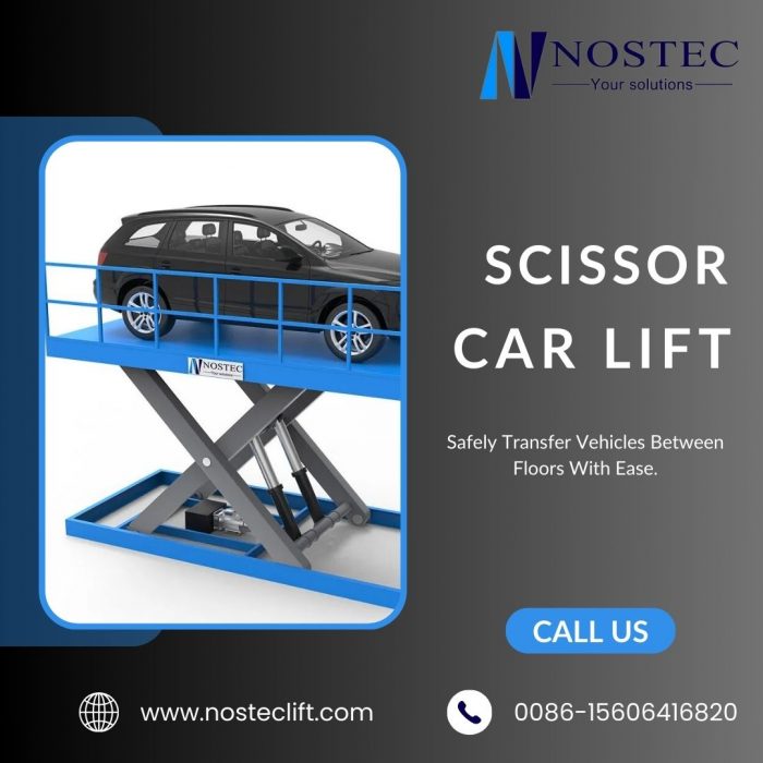 Increase Efficiency With Car Scissor Lift – Nostec Lift