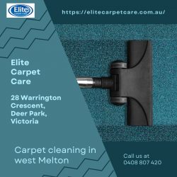 Carpet cleaning west Melton