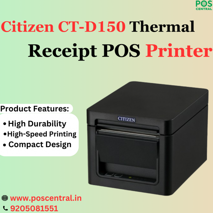 Print Brilliance- Explore the Citizen CT-D150 Thermal Printer
