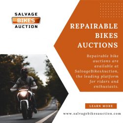 Repairable Bikes Auctions | Salvage Bikes Auction