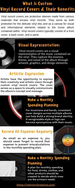 What is Custom Vinyl Record Covers & Their Benefits