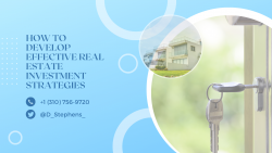 D. Stephens Management and Consulting | How to Develop Effective Real Estate Investment Strategies