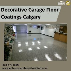 Decorative Garage Floor Coatings Calgary
