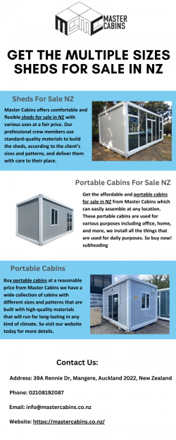 Discover Easily Adjustable Sheds For Sale In NZ