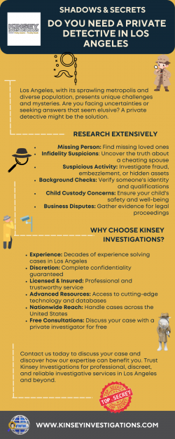 Expert Private Detective Services in Los Angeles | Kinsey Investigations