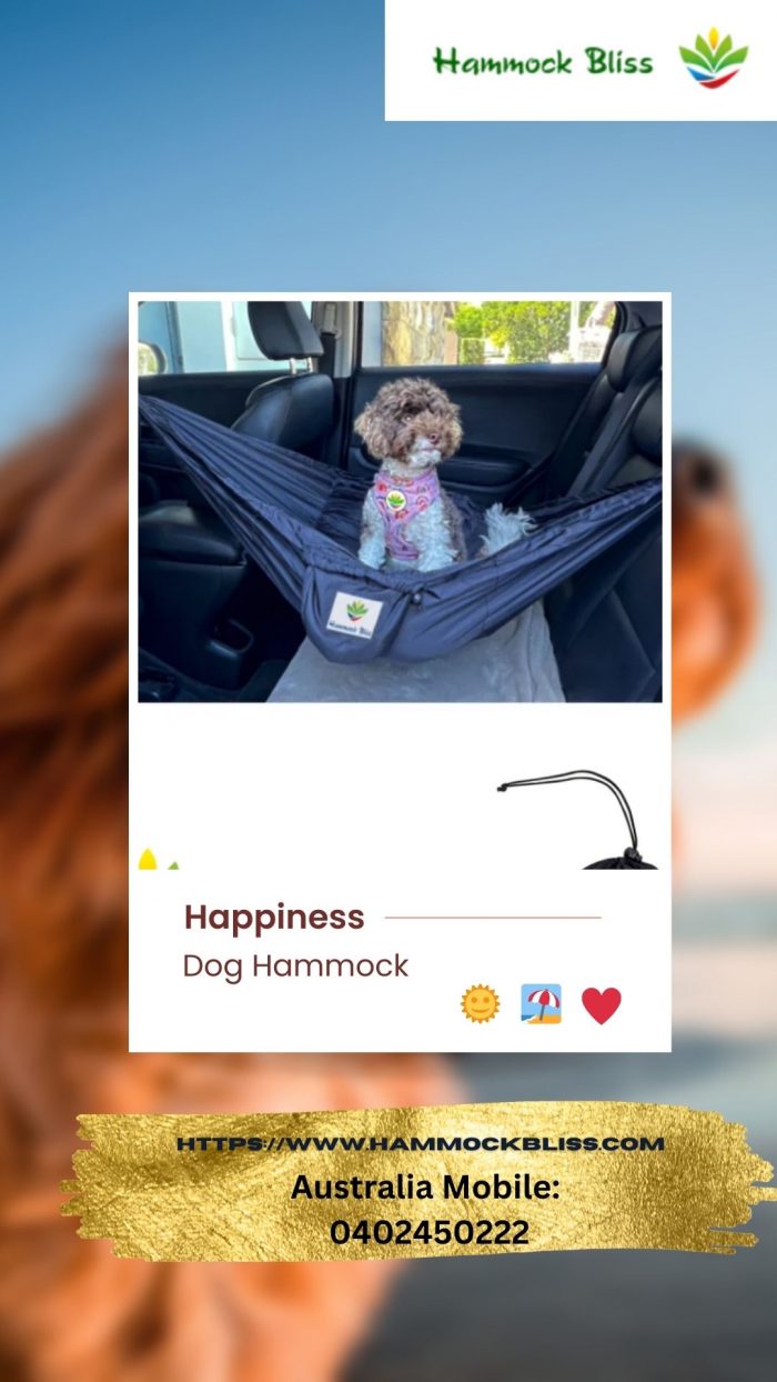 Hammock Bliss: Pawsitively Comfy Dog Hammocks for Travel and Leisure