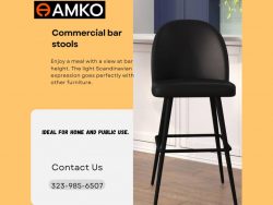 Elevate Your Space with Stylish Commercial Bar Stools