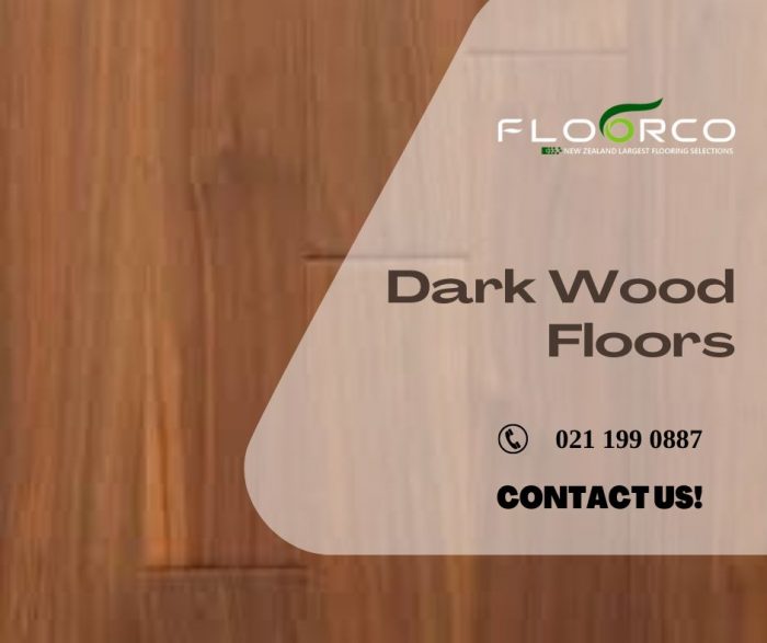 Embrace The Darkness with Dark Wood Floors